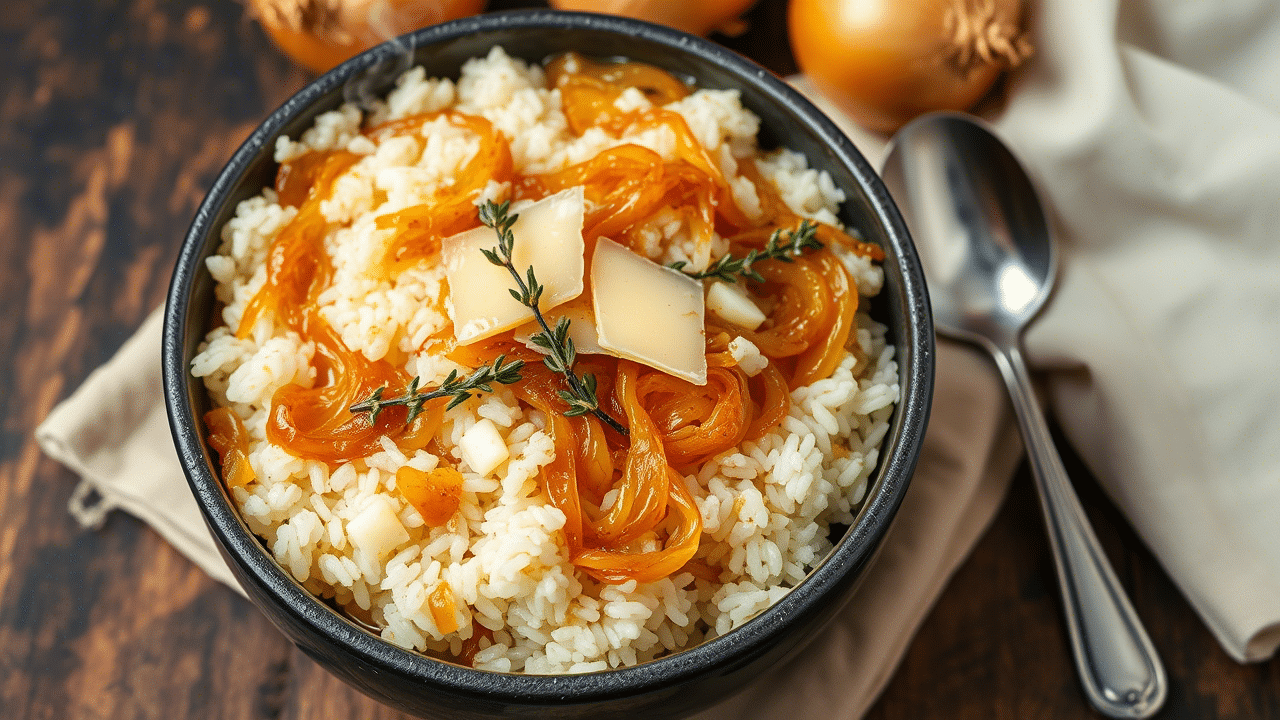 French Onion Soup Rice: When Classic Meets Comfort in Perfect Harmony