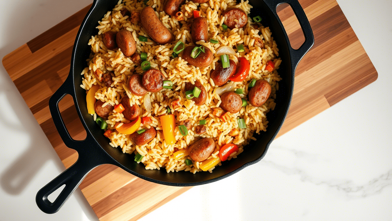 The Cajun Sausage and Rice Skillet That Changed My Wednesday Nights Forever