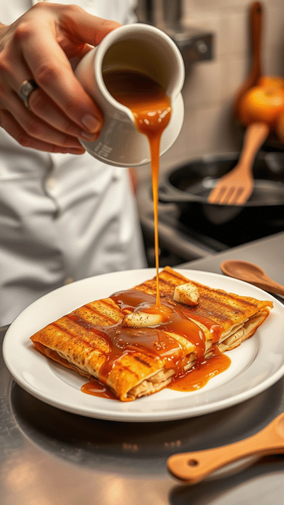 The Caramel Crown: Sauce Preparation